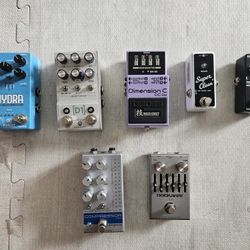 Boutique Guitar Effect Pedals