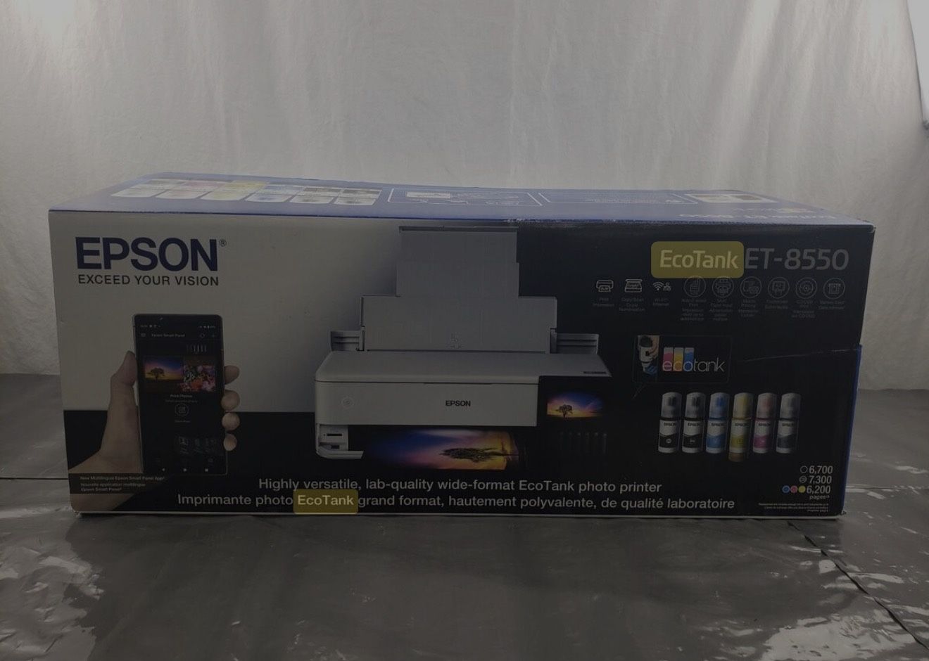 Epson ecotank ET-8550 Lab Quality Tank wide format Printer
