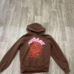 Brown spider hoodie