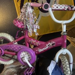 Toddler Minnie Mouse Bike 