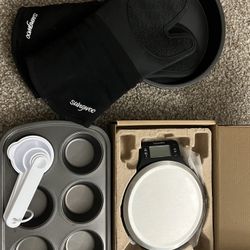 Baking Set with Scale, Pan, Muffin Tin & More!