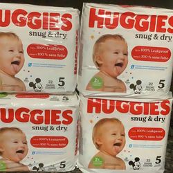 Huggies size 5 $7 EACH
