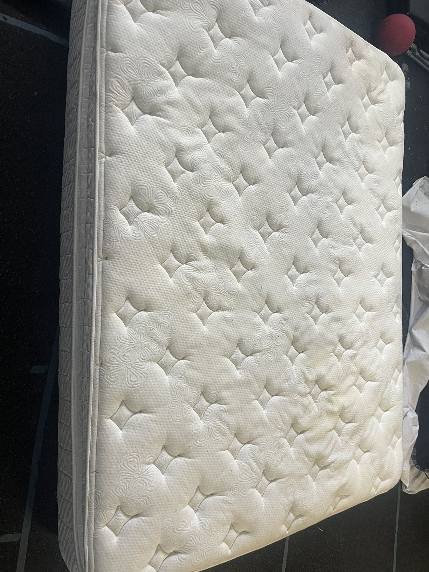 Queen Mattress, Box Spring, and Frame