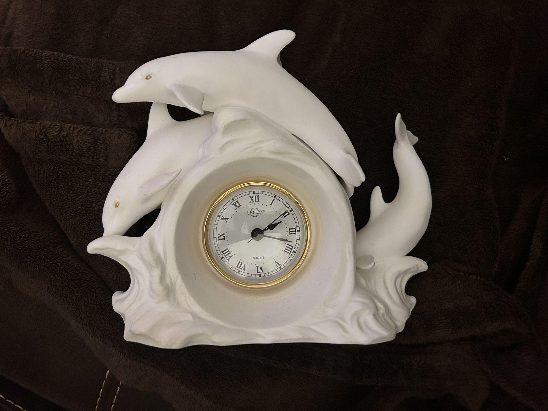 Lenox Dancing Dolphin Clock