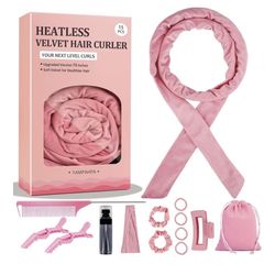 Heatless Curls Overnight Headband Set