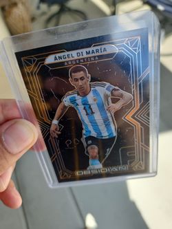 Ángel Di María Panini Obsidian Soccer Card /40
