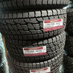 LT265/70/18 Landspider All Terrain Tires/ LLANTAS NUEVAS- INSTALLED AND BALANCING