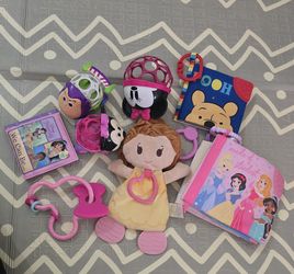 Baby girl Disney belle toys