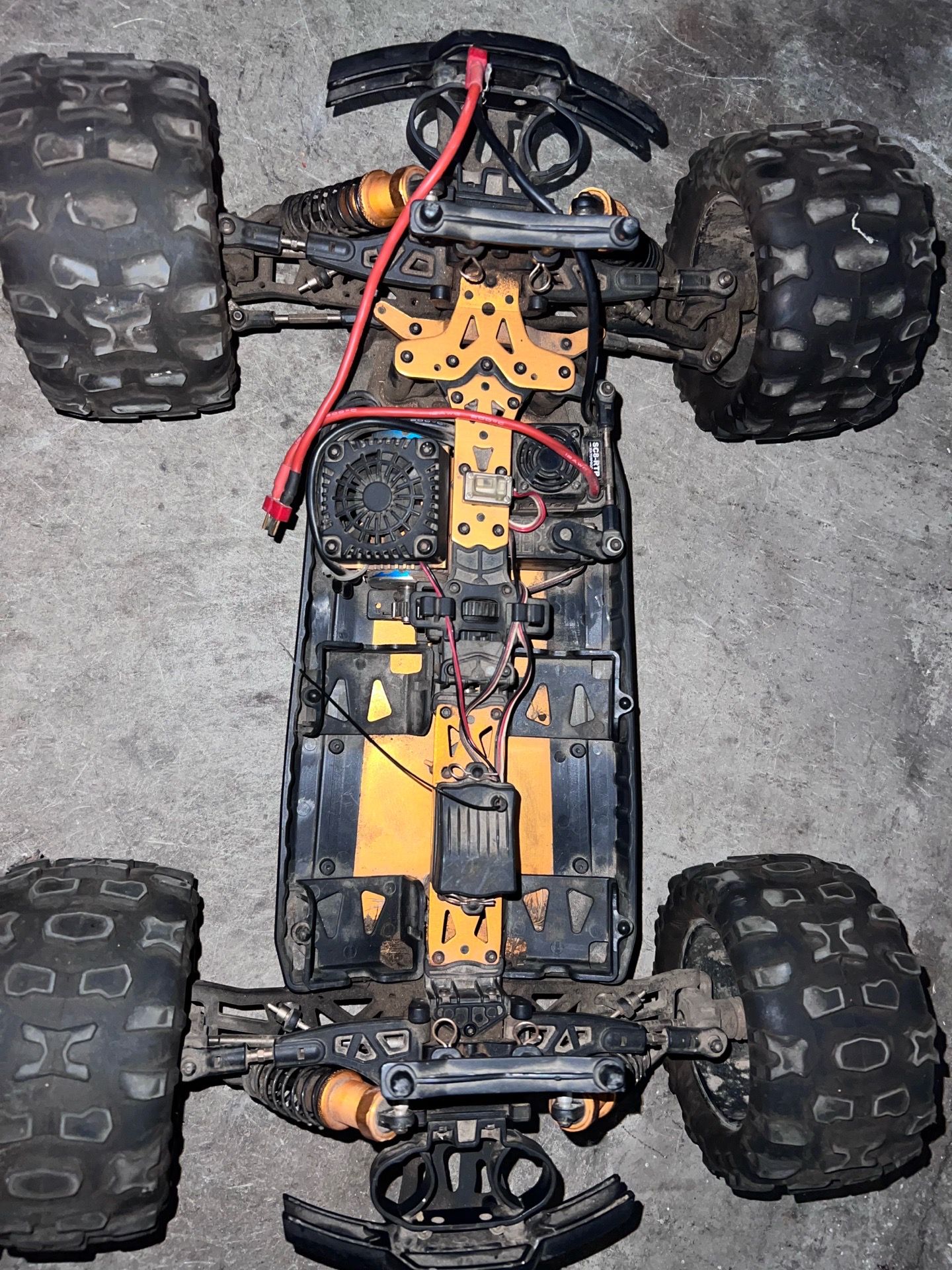 RC Monster Truck Roller – Needs Remote/Battery