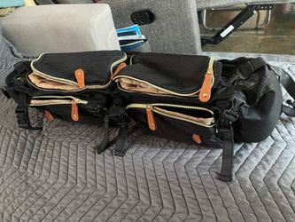 Double bag stroller caddy