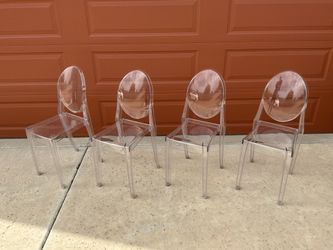 clear chairs