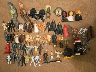 (Prices vary)Vintage Star-wars figure lot
