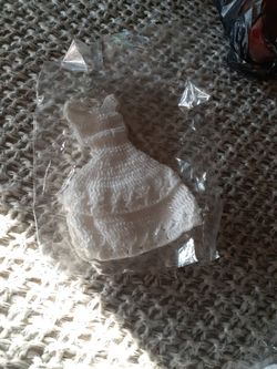 Vestidito Blanco Para Barbie