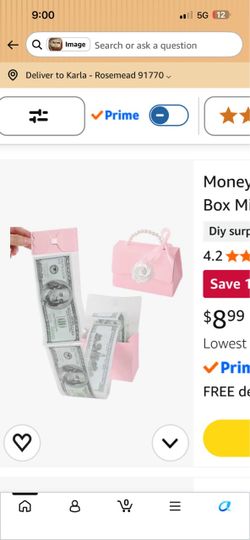 Money Gift Bag