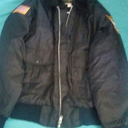 Security Guard Jacket Size Small/ Nice Like New