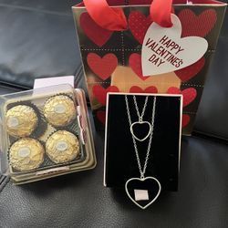 ❤️ Forever Gift ❤️ Sterling Silver Necklace 