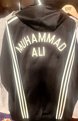 Muhammad ali adidas zipper hoodie