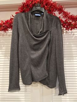 Simply Vera Wang Dark Gray Sweater 