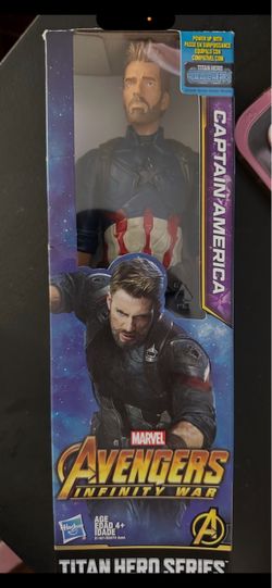 Captain America titan hero series action figure