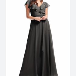 Black Formal , Prom, Bridesmaid Dress Size 18 