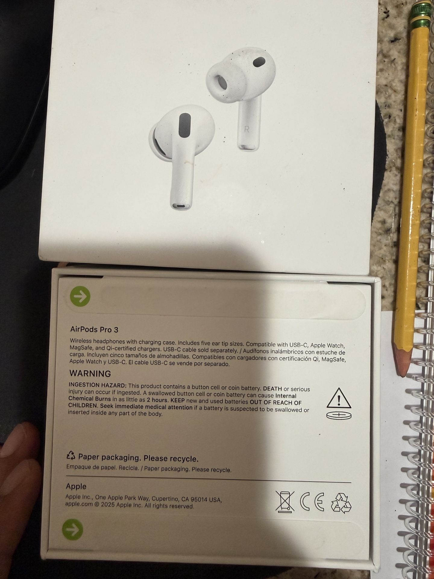 Apple AirPods Pro 3 Sealed In Box