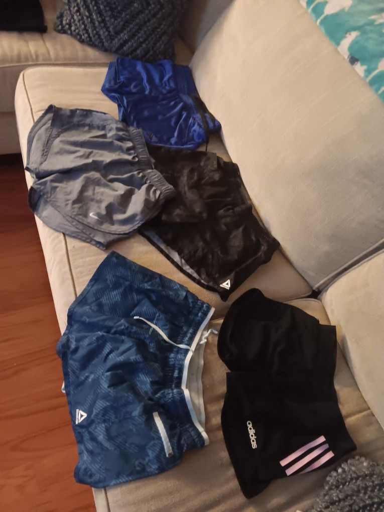 Lot Of Sports/ Active Wear Shorts: Adidas, Nike, REEBOK