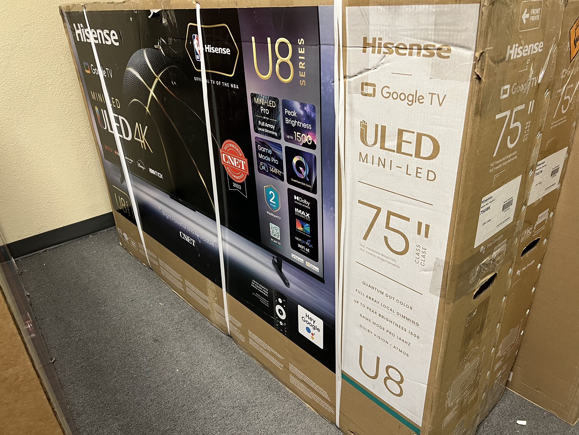 Hisense 75” 4K ULED U8,All Products : American Fashion Style Bags On Sale