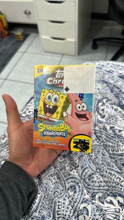 Topps Chrome SpongeBob Box