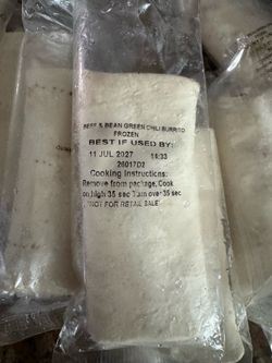 Free frozen food