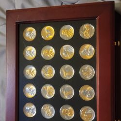 Gold And Platinum Dollar Coin sets 