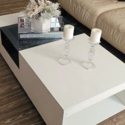 Coffee Table Black And White 