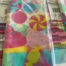 8 CANDY LAND PLASTIC COVERS NEW ALL OF THEM FOR $25