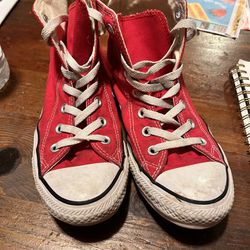 Chuck Taylor ‘S Red High Tops