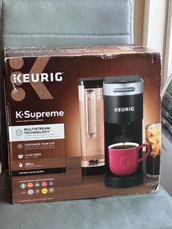BNIB Keurig K-Supreme Single Serve Coffee Maker - Sealed Box (Black