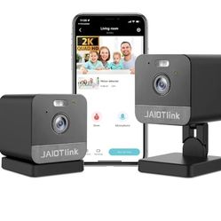 2K 2.4G/5G Dual-Band Security Camera Indoor, Plug-in Cameras for Home Security, Baby/Pet WiFi Camera with Phone App, Smart Night Vision, Motion Detect