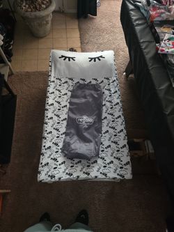 Toddler Cot, 54in x 28in x 12in, Portable, Lightweight, Removable Pillow