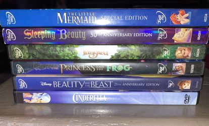 Disney Princess DVDs