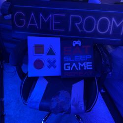 Gaming decor. 