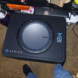 Got A Thousand Watt Pioneer Amp And A Memphis 12 Inch Subwoofer Brand New