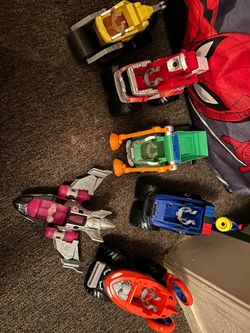 PAW Patrol Toy Vehicles Bundle Lot