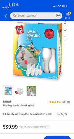 Gaint bowling set