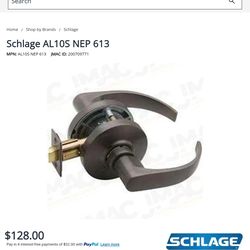 Schlage Passage door locks