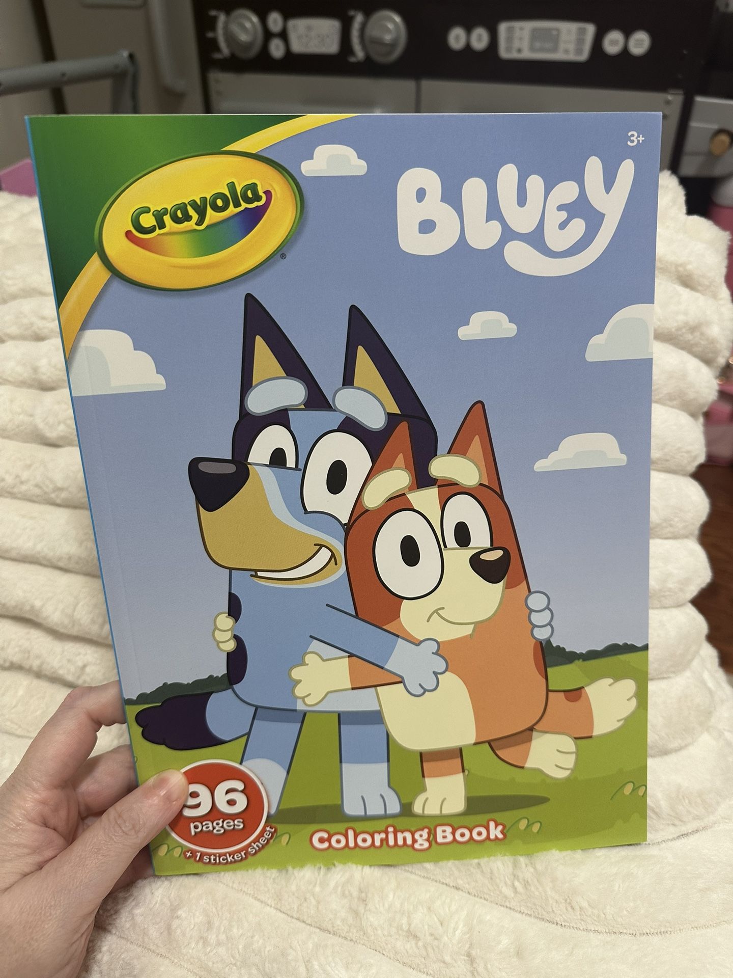 BRAND NEW BLUEY COLORING BOOK