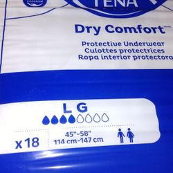 Diaper Tena  L Pamper Adulto Unisex