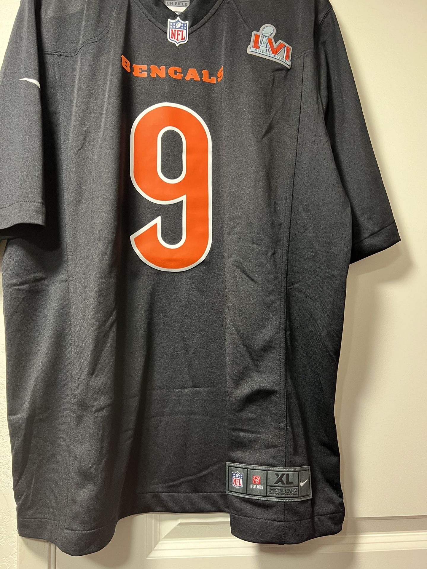 Cincinnati Bengals Joe Burrows NFL Super Bowl Edition Jersey for Sale in  Ridgefield, NJ - OfferUp