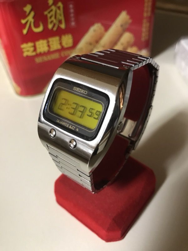 Super Rare SEIKO 0624-5000 Lemon Face LCD Watch for Sale in Kent, WA -  OfferUp