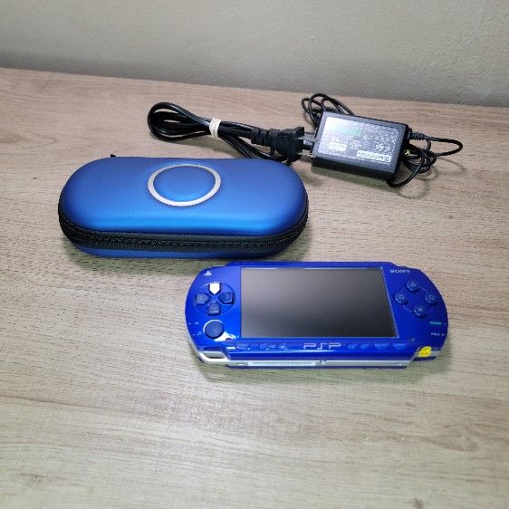 Blue Sony PlayStation Portable PSP 1000 