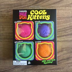 Teenie Nee Doh Cool Kittens