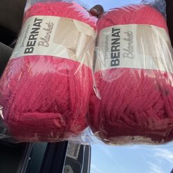Hot Pink Blanket Yarn