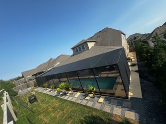 Pool enclosure